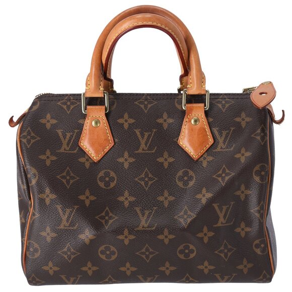 Louis Vuitton Speedy 25 Monogram Handbag M41109 Canvas - Picture 1 of 7